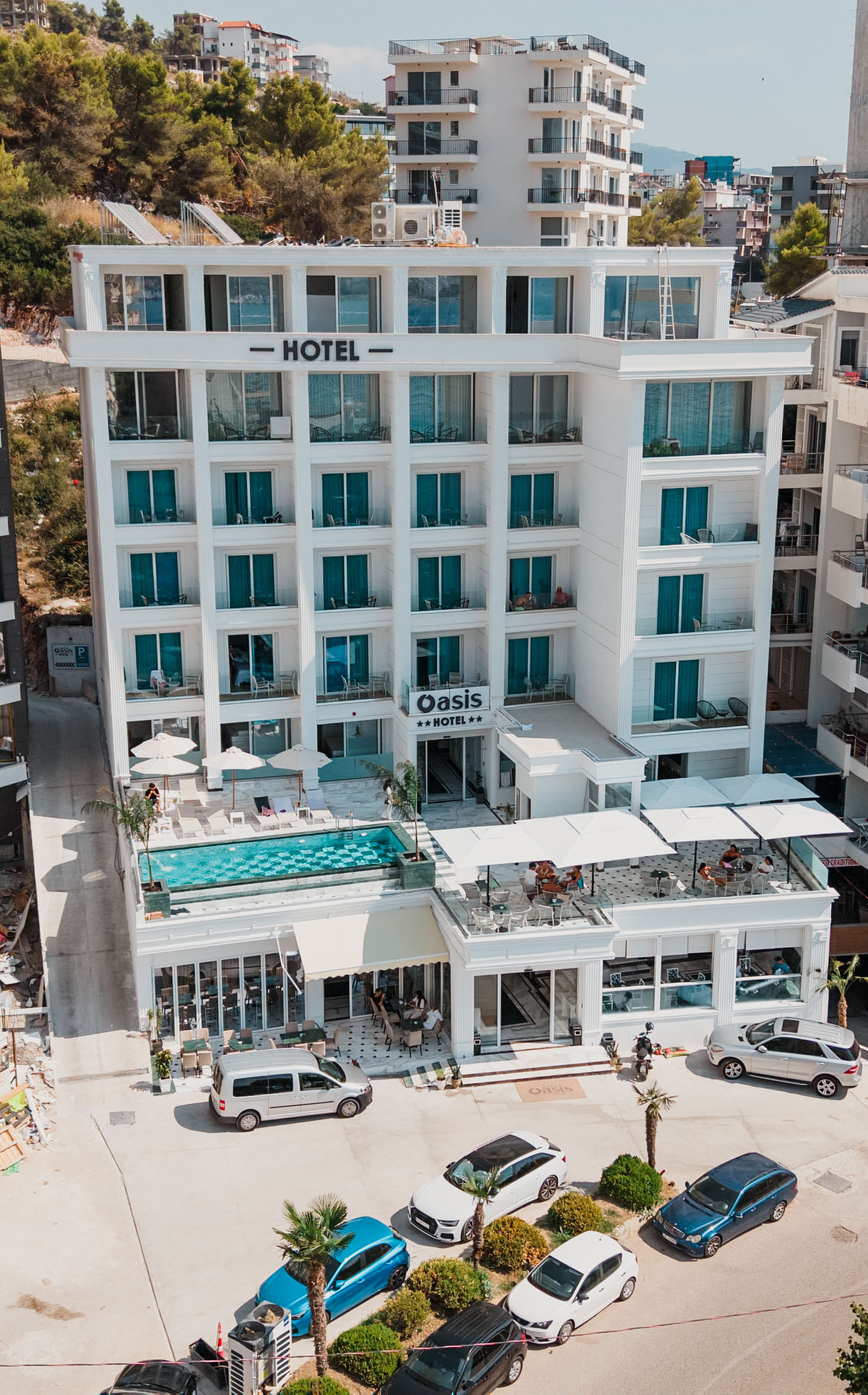 Sea view from Hotel Oasis